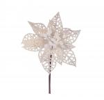STELLA DI NATALE GLITTER Ø 8 CM 10 PEZZI