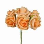 ROSA IN POLIFOAM Ø 4,5 CM 18 PEZZI