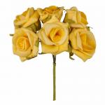 ROSA ARTIFICIALE IN POLIFOAM Ø 2,5 CM 72 PEZZI