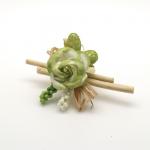 PICK ROSA IN CARTA CON BACCHE LUNGHEZZA 8 CM 10 PEZZI