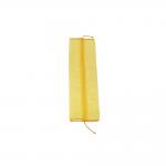 SACCHETTO TUBOLARE IN ORGANZA CON TIRANTE 32X11 CM 10 PEZZI