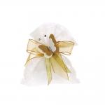 SACCHETTO ORGANZA PIZZO 16X15 CM 10 PEZZI