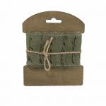 COTONE STAMPATO 4 CM x 2 M SU PIATTINA