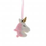 DECORAZIONE UNICORNO Ø 4,5 CM 10 PEZZI