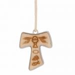DECORAZIONE CROCE TAO PER COMUNIONE Ø 4 CM 20 PEZZI