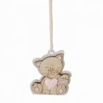 DECORAZIONE GATTINO Ø 3,5 CM 20 PEZZI