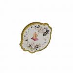 DECORAZIONE TONDA CRESIMA Ø 4 CM 10 PEZZI