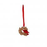 DECORAZIONE CORONA D'ALLORO LAUREA Ø 3,5 CM 20 PEZZI
