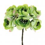 CAMELIA IN TESSUTO Ø 4,5 CM 36 PEZZI