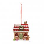 DECORAZIONE CASETTA MARZAPANE Ø 11 CM 6 PEZZI