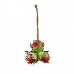 DECORAZIONE NOCCIOLE Ø 5 CM 12 PEZZI