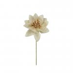 STELLA DI NATALE VELLUTO PICCOLA Ø 7 CM 12 PEZZI