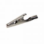 CLIP IN METALLO CROMATO "COCCODRILLO" LUNGHEZZA 5 CM 25 PEZZI