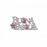 SCRITTA BUONA PASQUA LUNGHEZZA 6,5X3 CM 10 PEZZI 