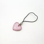 DECORAZIONE CUORE STRASS Ø 2 CM 10 PEZZI