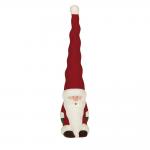DECORAZIONE BABBO NATALE IN CERAMICA ALTEZZA 12 CM 12 PEZZI
