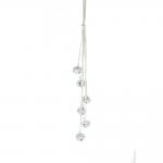 DECORAZIONE DA APPENDERE CAMPANELLE LUNGHEZZA 35 CM 12 PEZZI