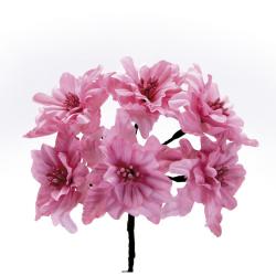 AZALEA ARTIFICIALE IN TESSUTO Ø 5 CM 24 PEZZI