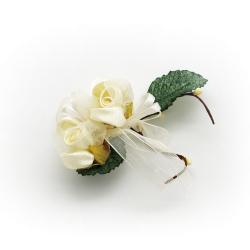 PICK ROSA IN RASO Ø 6 CM 10 PEZZI