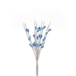 PISTILLI ARTIFICIALI PERLATI A RAMETTO LUNGHEZZA 14 CM 144 PEZZI