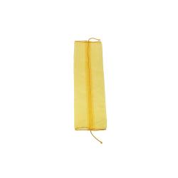 SACCHETTO TUBOLARE IN ORGANZA CON TIRANTE 32X11 CM 10 PEZZI