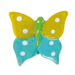 FARFALLA DIPINTA Ø 2,5 CM 12 PEZZI