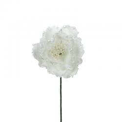 ROSA DI NATALE IN POLIFOAM Ø 5,5 CM 24 PEZZI