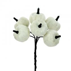 ZUCCA ARTIFICIALE Ø 4 CM 18 PEZZI
