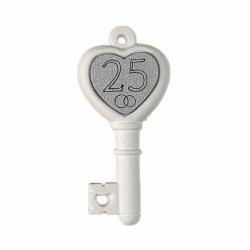 DECORAZIONE CHIAVE 25° PZ 20