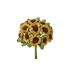 GIRASOLE IN CARTA Ø 2,5 CM 48 PEZZI