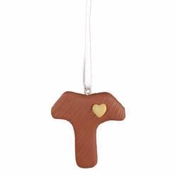 DECORAZIONE CROCE TAO Ø 3,5 CM 10 PEZZI