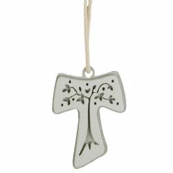 DECORAZIONE CROCE TAOALBERO DELLA VITA Ø 4 CM 20 PEZZI