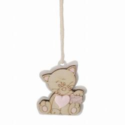 DECORAZIONE GATTINO Ø 3,5 CM 20 PEZZI