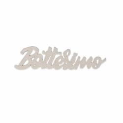 DECORAZIONE SCRITTA BATTESIMO 5X1,5 CM 20 PEZZI