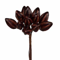 BACCHE DI CACAO ARTIFICIALE Ø 2CM 72 PEZZI
