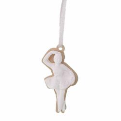 DECORAZIONE BALLERINA Ø 5,5 CM 10 PEZZI