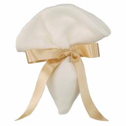 SACCHETTO CONO IN TESSUTO CANNETE' LUNGHEZZA 13 CM 10 PEZZI