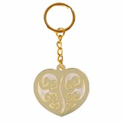 PORTACHIAVI CUORE LUNGHEZZA 8,5 CM 10 PEZZI