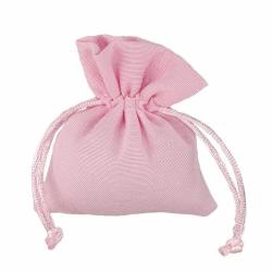 SACCHETTO IN COTONE CON TIRANTE 7X9 CM 10 PEZZI