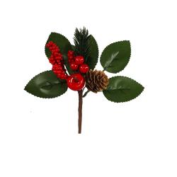 PICK MELA E BACCHE PICCOLO LUNGHEZZA 14 CM 6 PEZZI