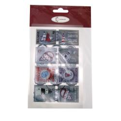 FRANCOBOLLI ADESIVI ASSORTITI "LINEA MARE" 23 PEZZI