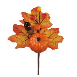 PICK ZUCCA E GHIANDA LUNGHEZZA 18 CM 4 PEZZI 