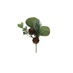 PICK PIGNE ED EUCALIPTO LUNGHEZZA 14 CM 6 PEZZI