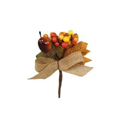 PICK GHIANDA E NASTRO JUTA LUNGHEZZA 12 CM 6 PEZZI