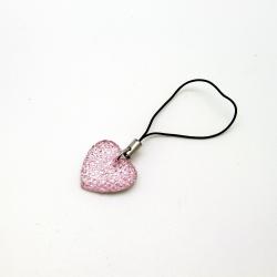 DECORAZIONE CUORE STRASS Ø 2 CM 10 PEZZI