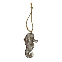 DECORAZIONE DA APPENDERE CAVALLUCCIO MARINO Ø 6 CM 12 PEZZI