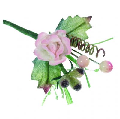 PICK ROSA IN CARTA LUNGHEZZA 7 CM 10 PEZZI