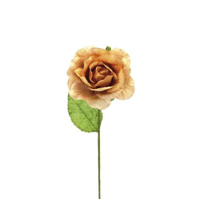 ROSA IN CARTA CON STELO Ø 7 CM LUNGHEZZA 24 CM 8 PEZZI