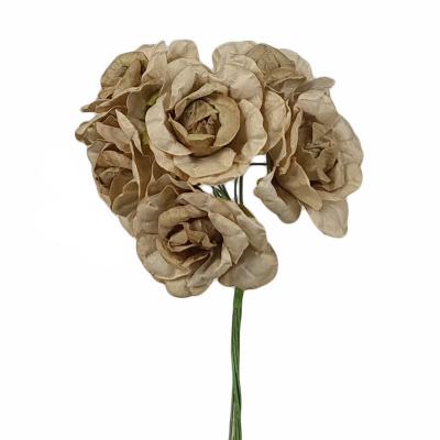 ROSA IN CARTA Ø 3 CM 24 PEZZI