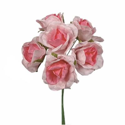 ROSA IN CARTA Ø 3 CM 24 PEZZI